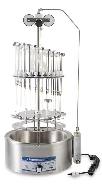 évaporateur sous flux d'azote