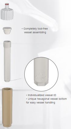 assemblage des cellules de minéralisation par micro-onde M3