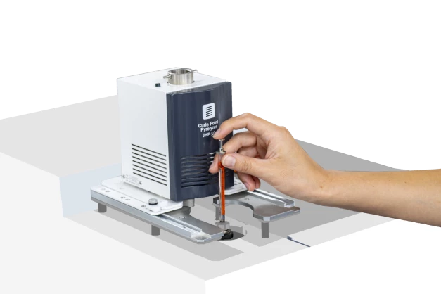 glissière pour pyrolyseur GCMS pyrolyse gc-ms a point de curie
